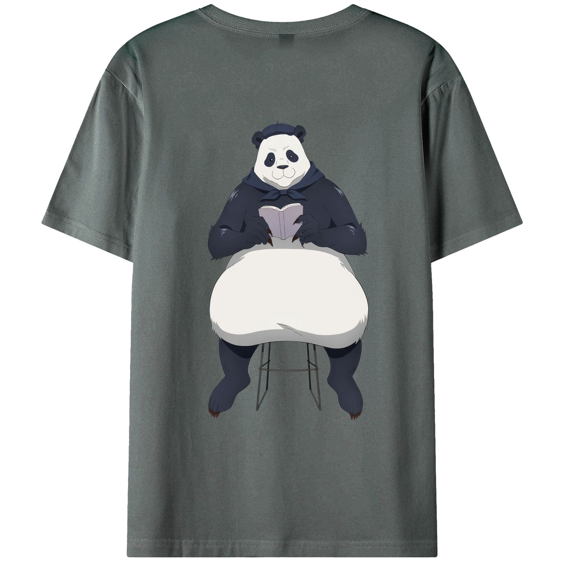 （画像用） 呪術廻戦 Jujutsu Kaisen 綿100％ メンズ半袖Tシャツ（バックプリント） 通気性